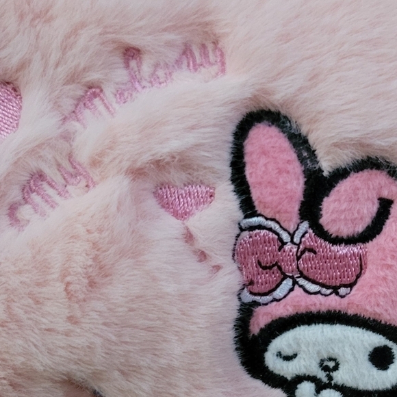 Sanrio My Melody Pink Embroidered Makeup Bag - Picture 15 of 15